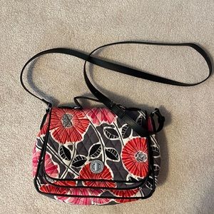 Vera Bradley, floral, print purse
